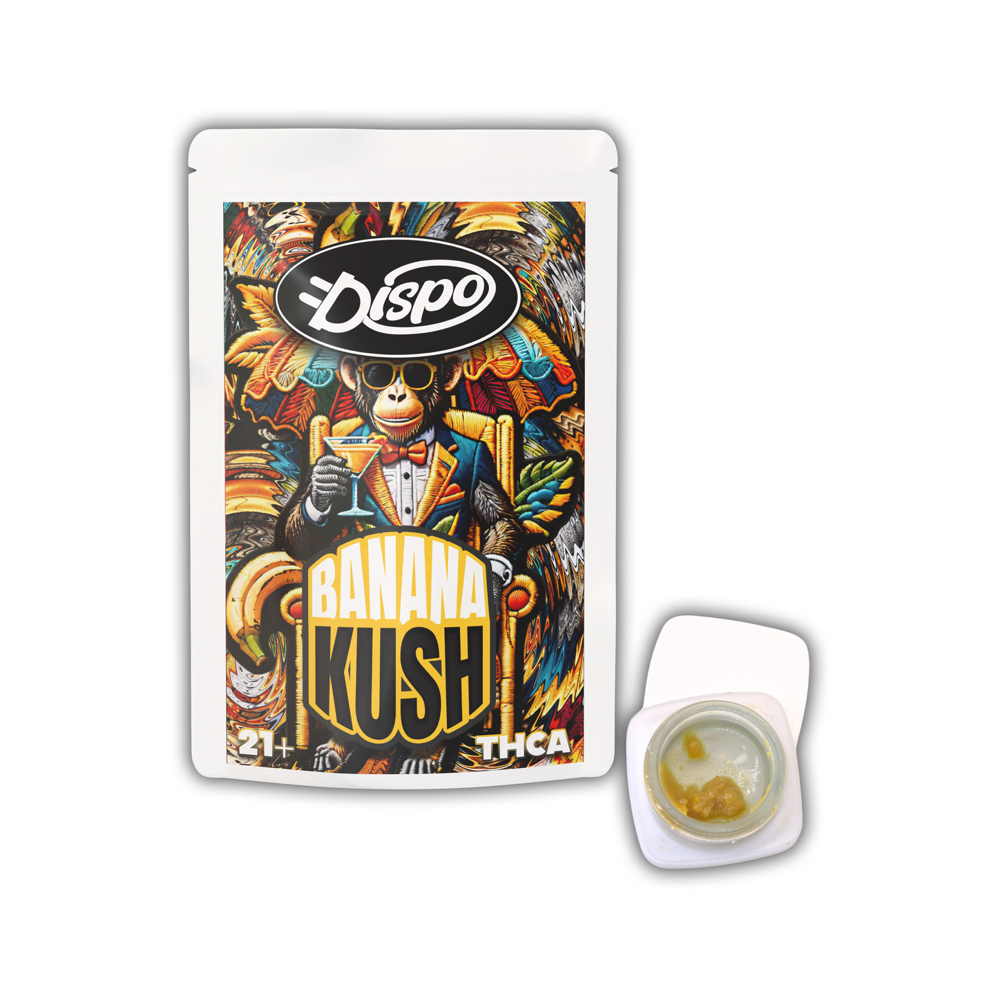 Dispo Hash Rosin: Banana Kush