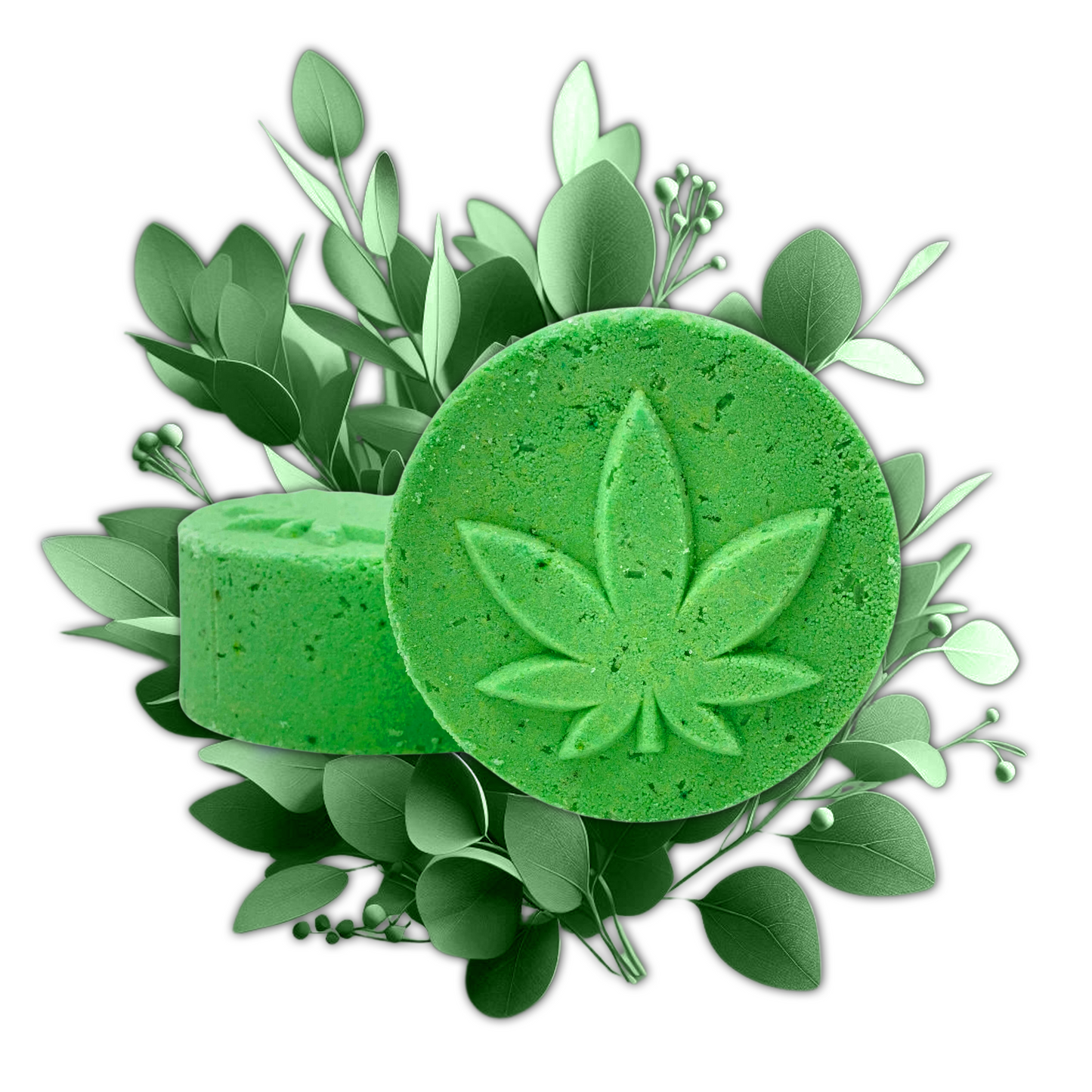 Eucalyptus CBD Hemp Leaf Bath Bomb 200mg