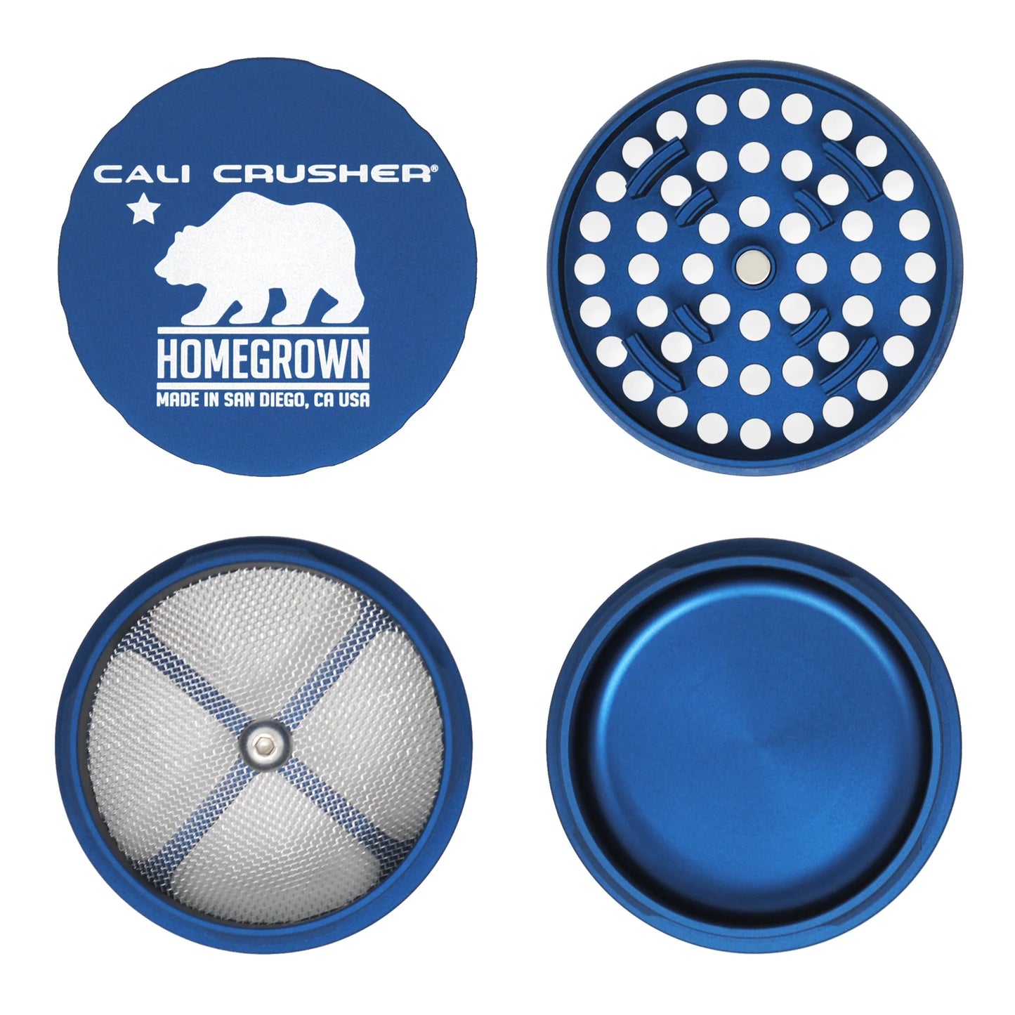 Cali Crusher Homegrown Standard 2.35" 4 Pc Grinder