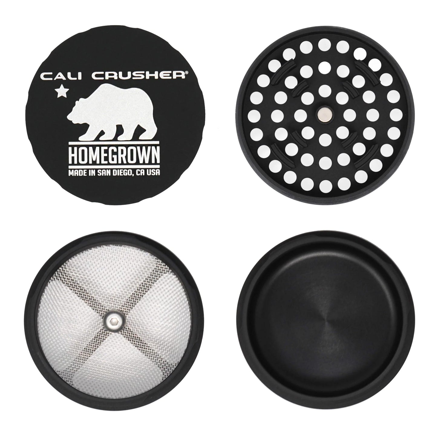 Cali Crusher Homegrown Standard 2.35" 4 Pc Grinder