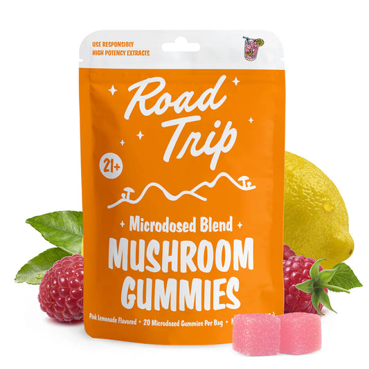 Road Trip: Microdosed Gummies + Functional Mushrooms