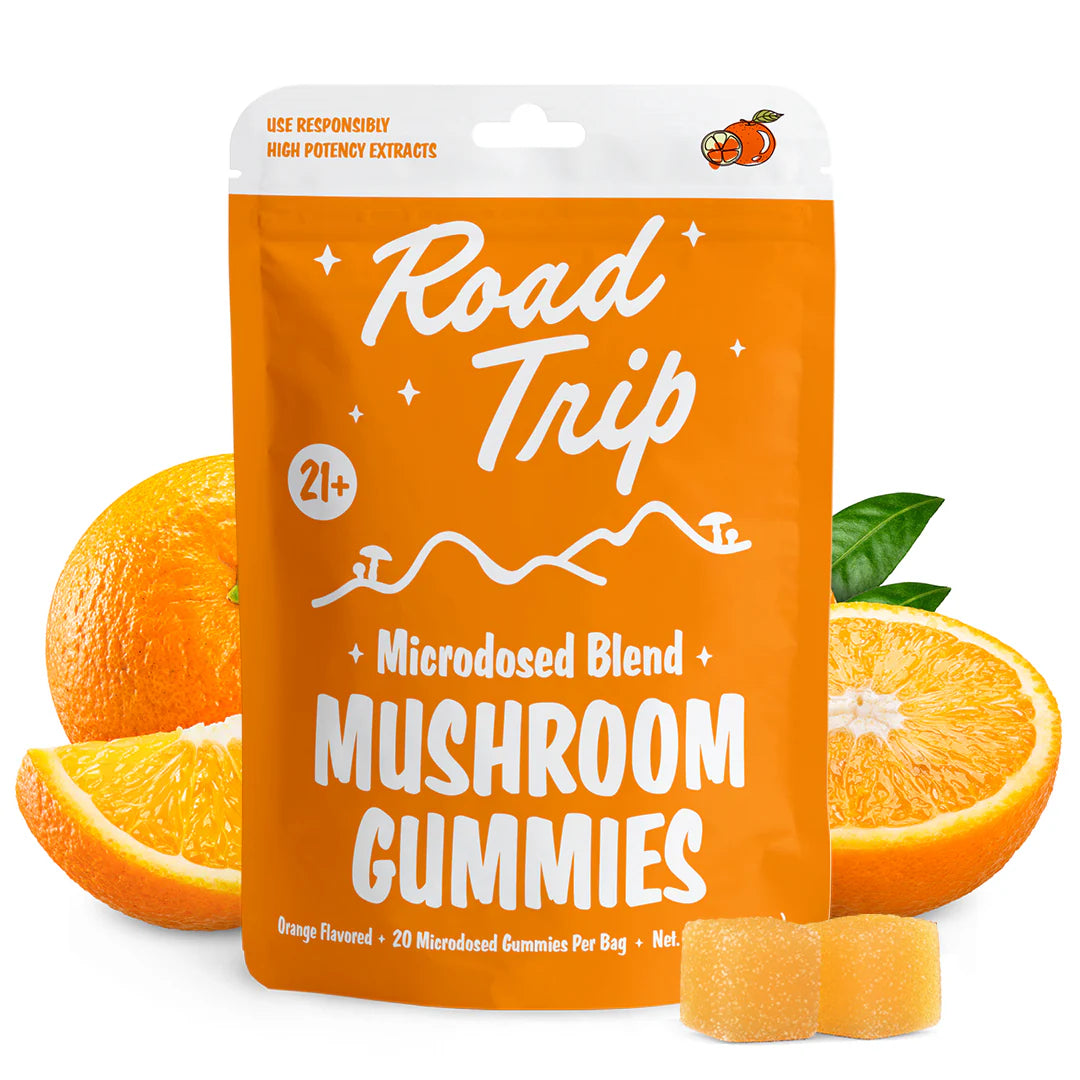 Road Trip: Microdosed Gummies + Functional Mushrooms