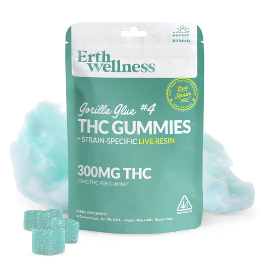 Erth Wellness THC Strain Specific Gummies