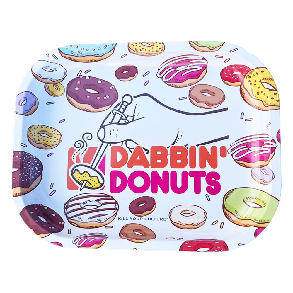 Kill Your Culture Rolling Tray | Dabbin Donuts | 7"x5.5"