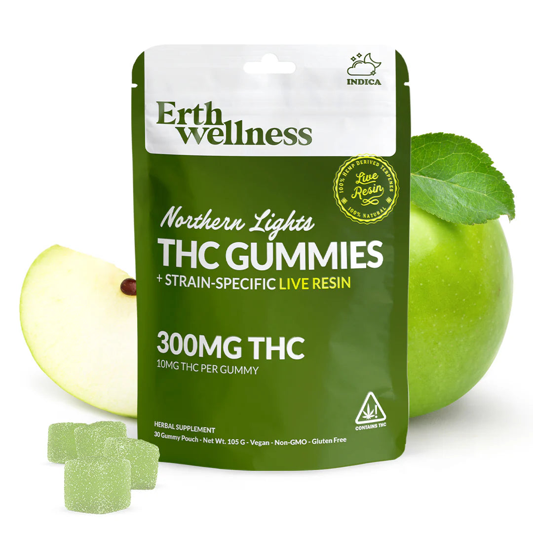 Erth Wellness THC Strain Specific Gummies