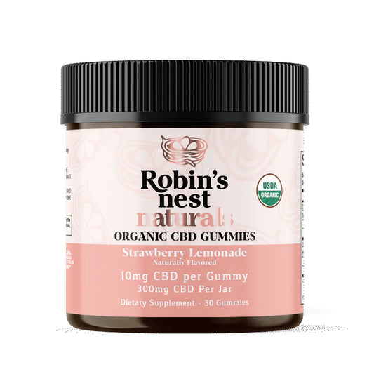Robin’s Nest Naturals: 10mg Strawberry Lemonade Gummies