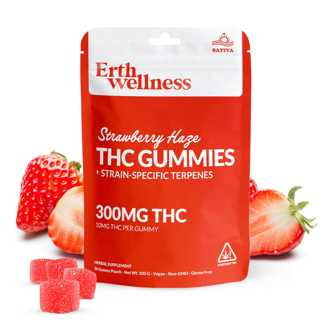 Erth Wellness THC Strain Specific Gummies