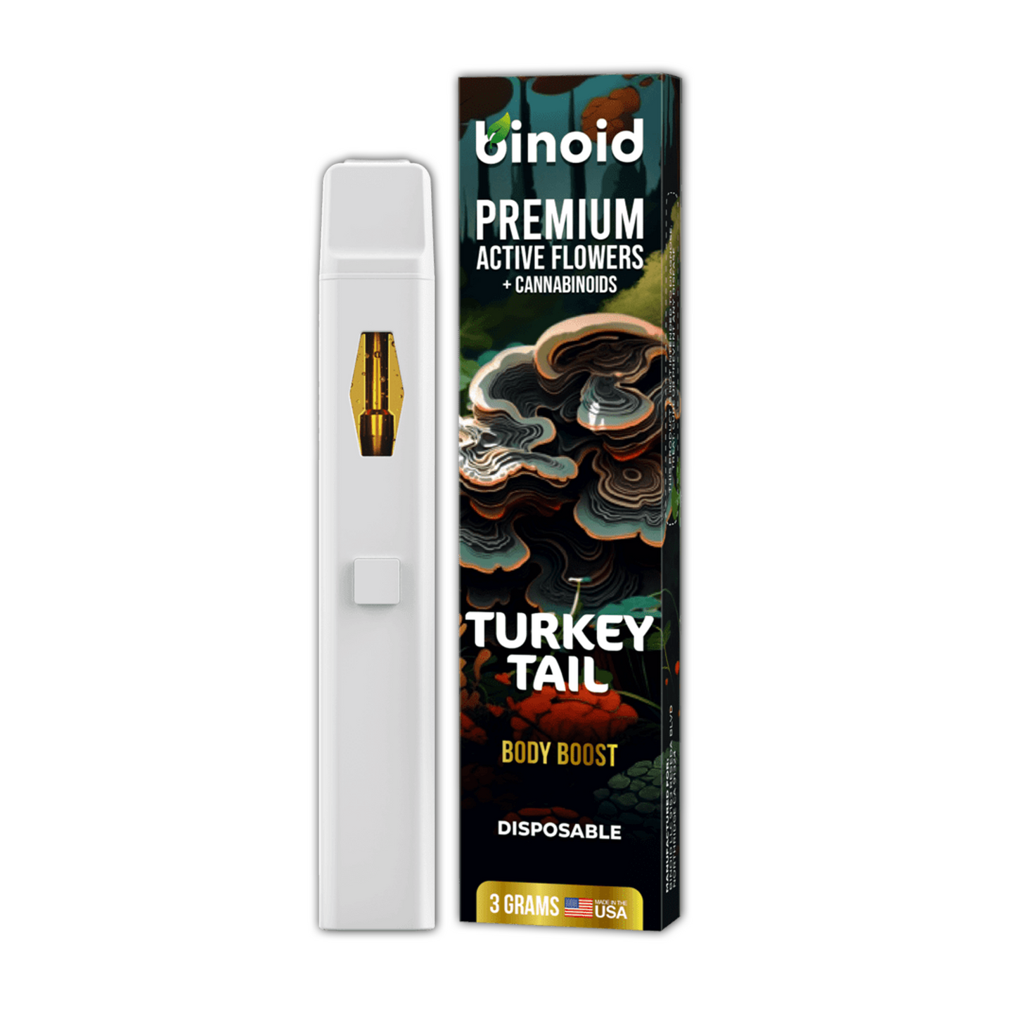 Binoid Active Flowers 3g Disposable