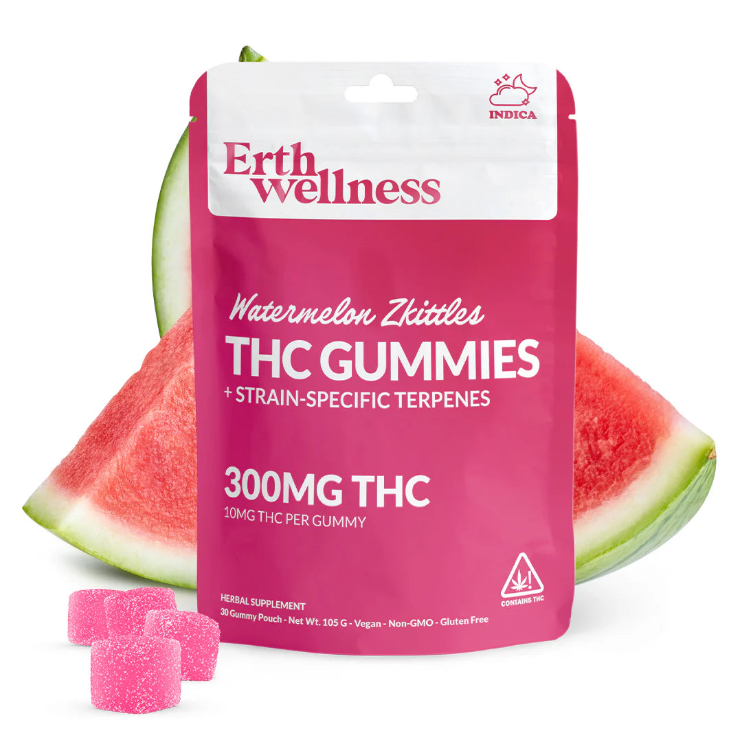 Erth Wellness THC Strain Specific Gummies