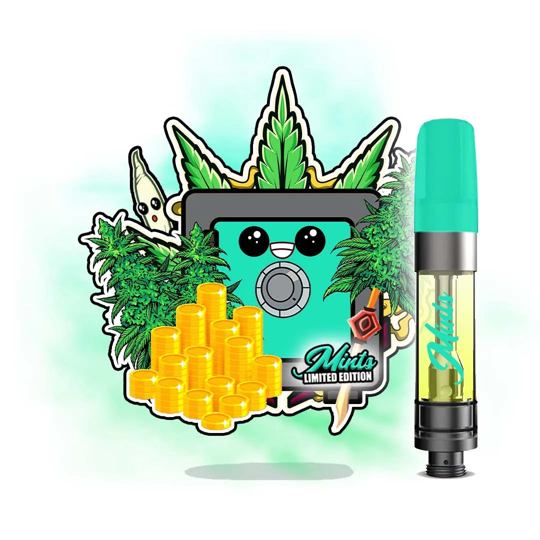 Mints: 1 GM Premium Cartridges Liquid Diamonds